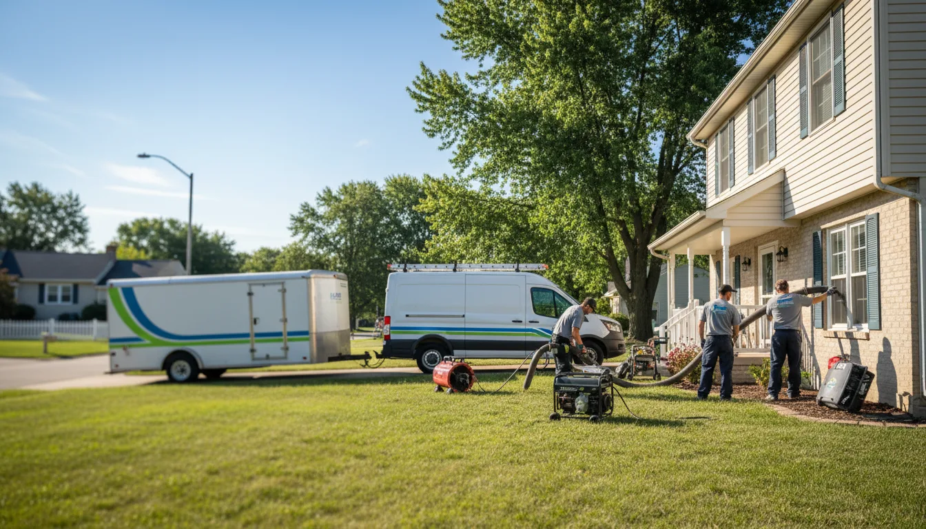 Flooded Basement Restoration And Cleanup With Repair in Lake Benton, MN near me